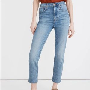 Madewell perfect vintage jeans in clymer